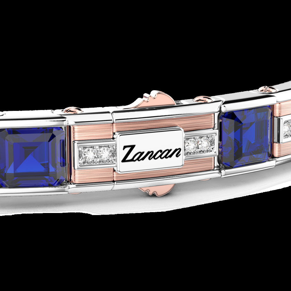 Zancan Bracciale Zancan in oro 18kt con zaffiri blu Enormi risparmi