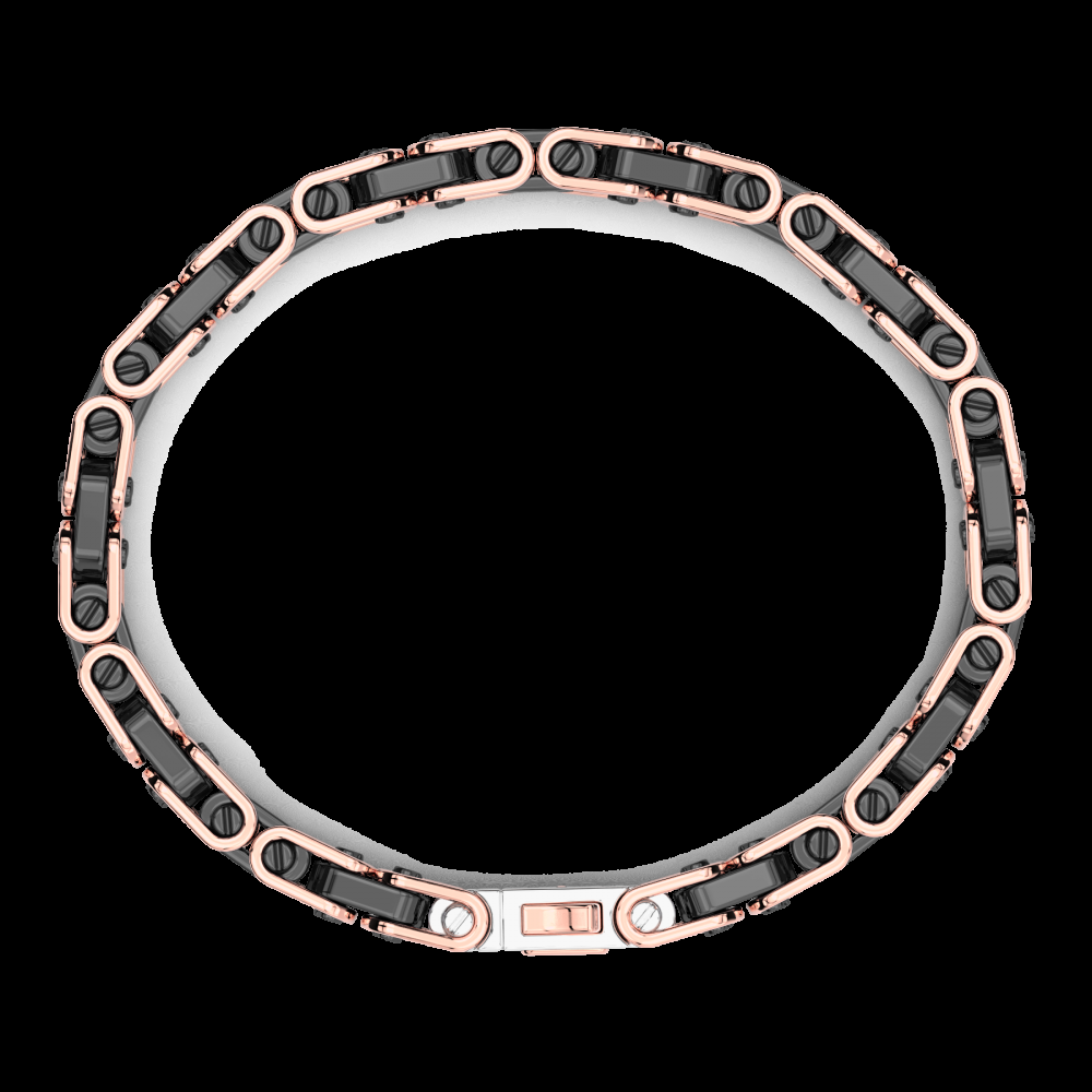 Zancan Bracciale Zancan in oro 18kt e ceramica Rilascio limitato