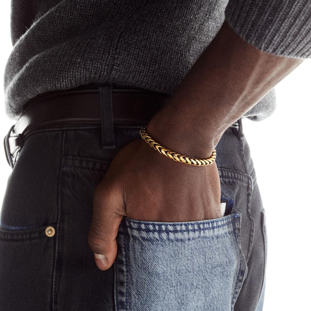 Zancan Bracciale Zancan in oro 18kt e ceramica nera Ultimo giorno