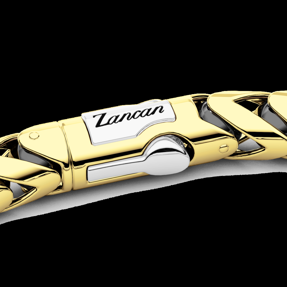 Zancan Bracciale Zancan in oro 18kt e ceramica nera Ultimo giorno