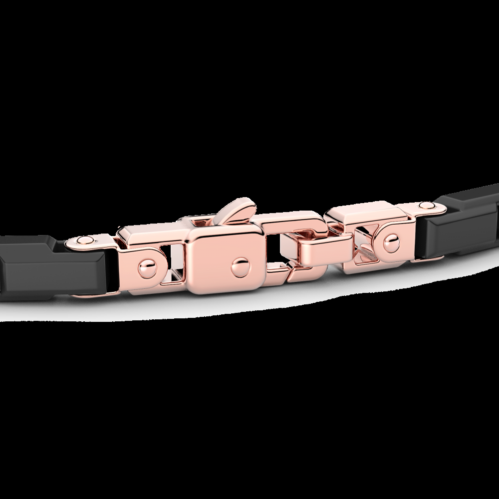 Zancan Bracciale Zancan in oro 18kt e ceramica nera Fino al 60% di sconto