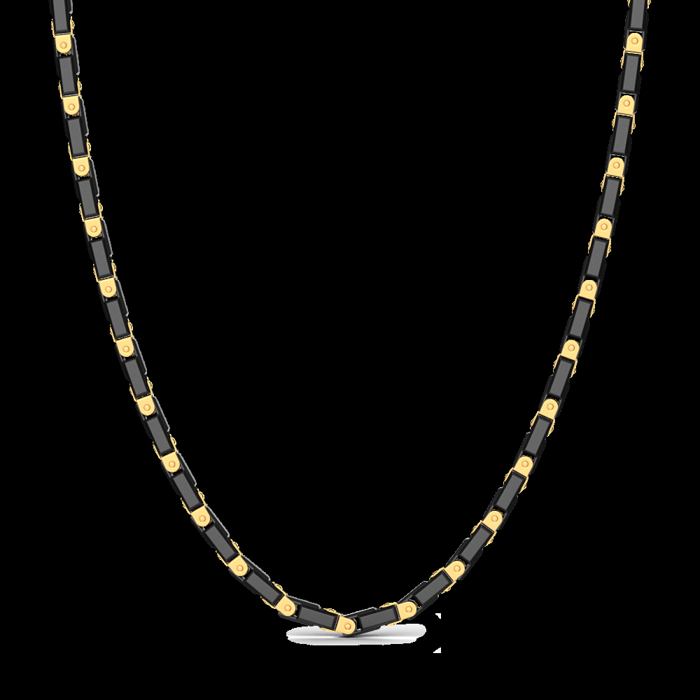 Zancan Collana Zancan in oro 18kt e ceramica nera Offerta speciale della fabbrica