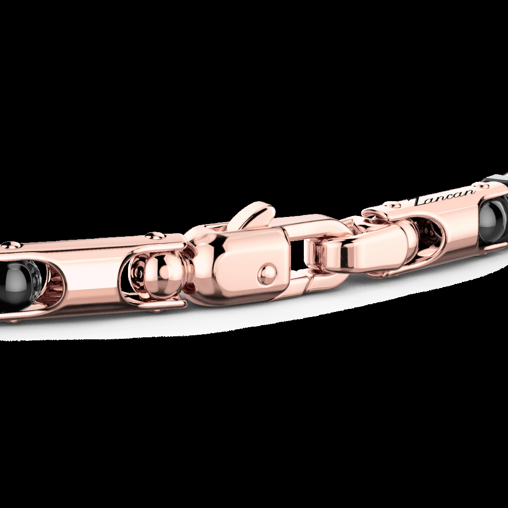 Zancan Bracciale Zancan in oro 18kt e ceramica nera Fino al 55% di sconto