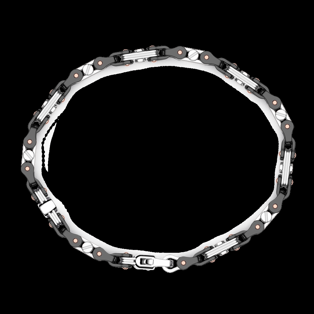 Zancan Bracciale Zancan in oro 18kt e ceramica nera 50% di sconto con spedizione gratuita
