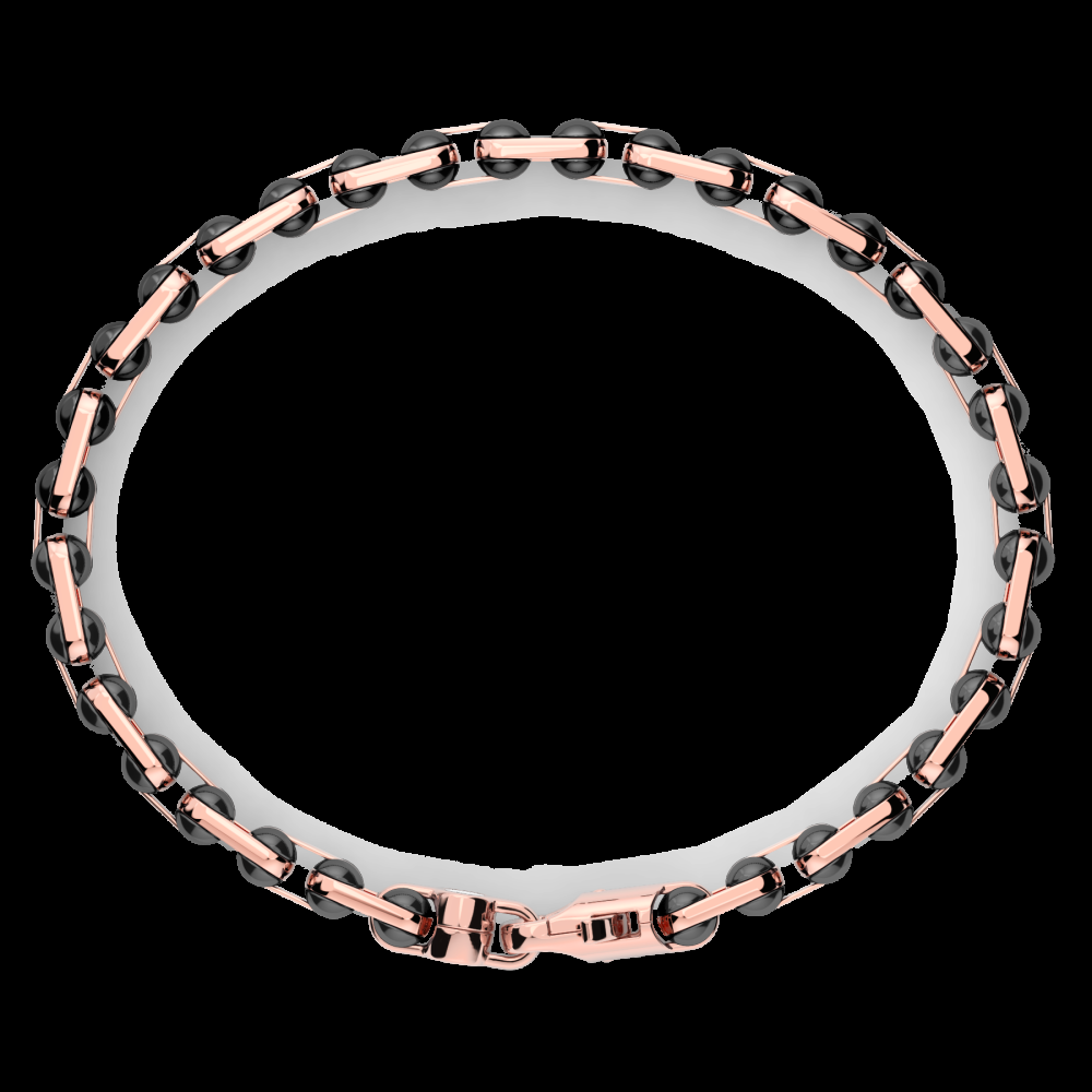 Zancan Bracciale Zancan in oro 18kt e ceramica nera Limitato a 3 giorni