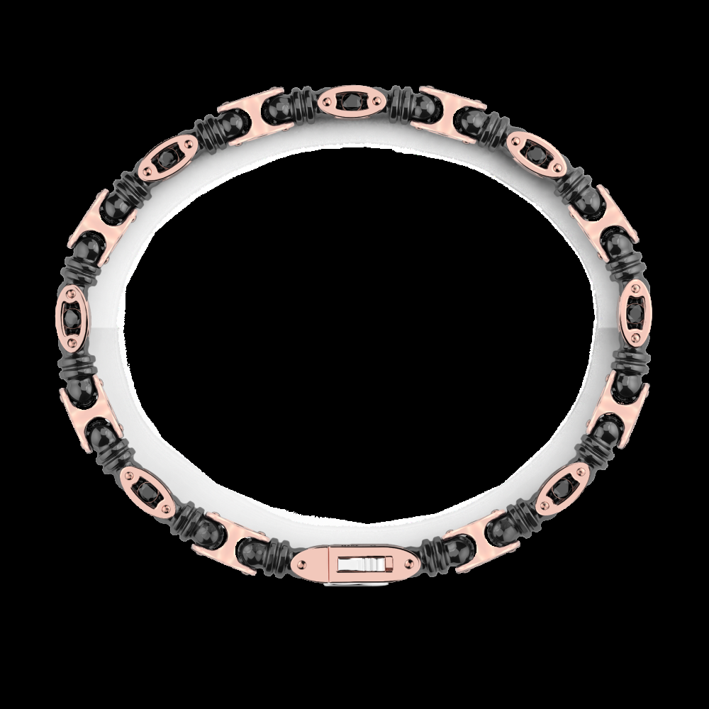 Zancan Bracciale Zancan in oro 18kt ceramica e diamanti In vendita
