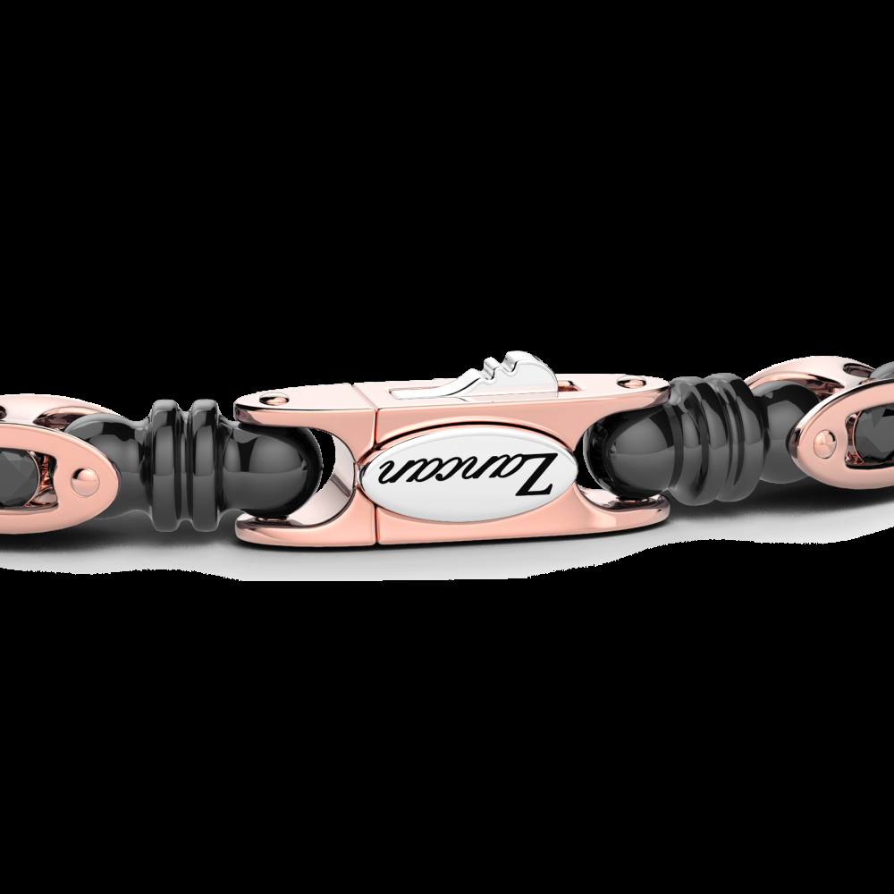 Zancan Bracciale Zancan in oro 18kt ceramica e diamanti In vendita