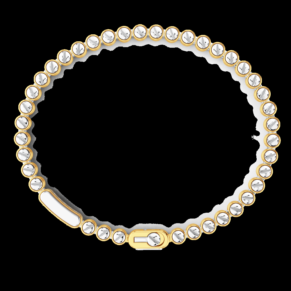 Zancan Bracciale Zancan in oro 18kt con diamanti Spedizione Gratuita