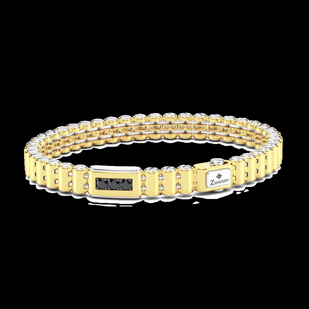 Zancan Bracciale Zancan in oro 18kt con diamanti Spedizione Gratuita