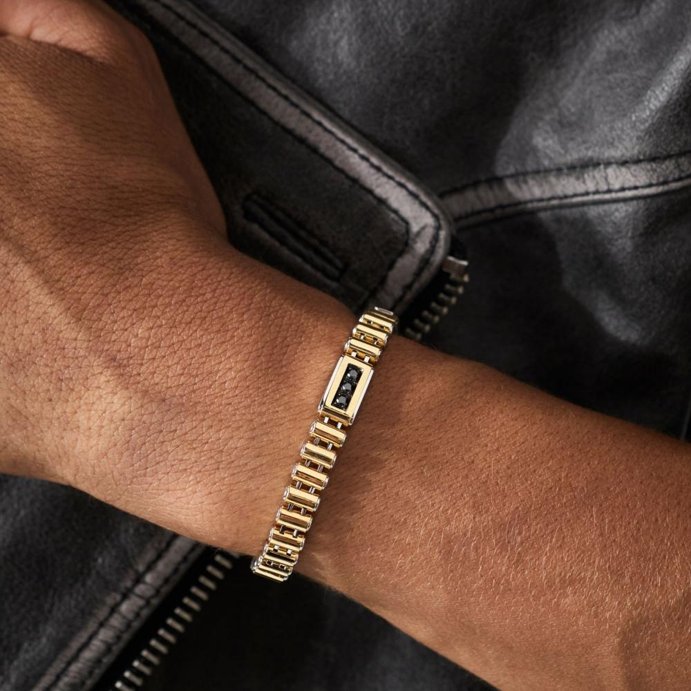 Zancan Bracciale Zancan in oro 18kt con diamanti Spedizione Gratuita
