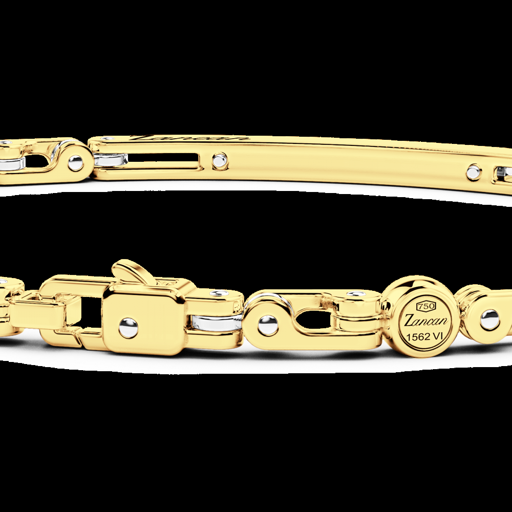 Zancan Bracciale Zancan in oro 18kt con diamanti Consegna Veloce