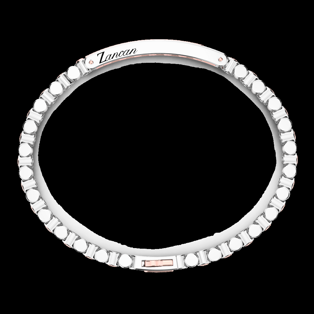 Zancan Bracciale Zancan in oro 18kt e diamanti neri Novità