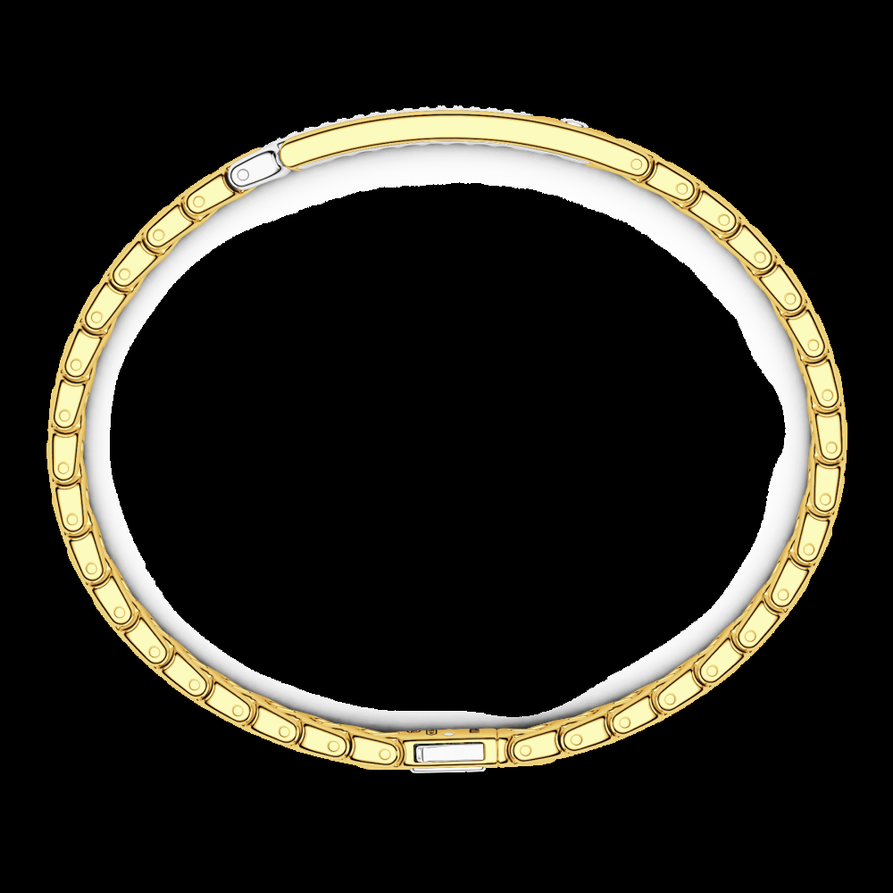 Zancan Bracciale Zancan in oro 18kt con targa e diamanti Offerta