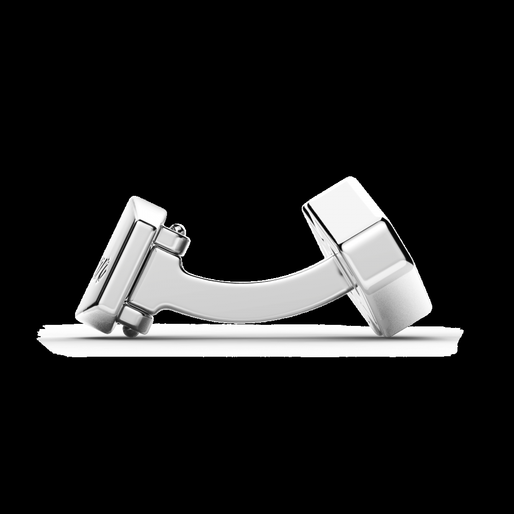 Zancan Gemelli Zancan in argento con pietre nere Offerta Pasqua