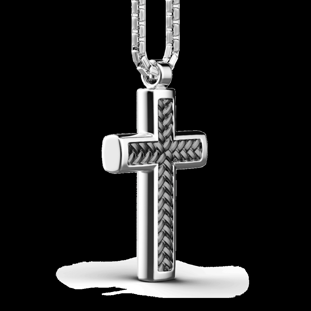 Zancan Collana Zancan in argento con pendente a croce 50% di sconto con spedizione gratuita