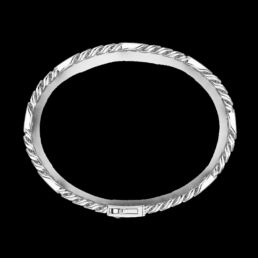 Zancan Bracciale solo maglia Zancan in argento con pietre naturali Online