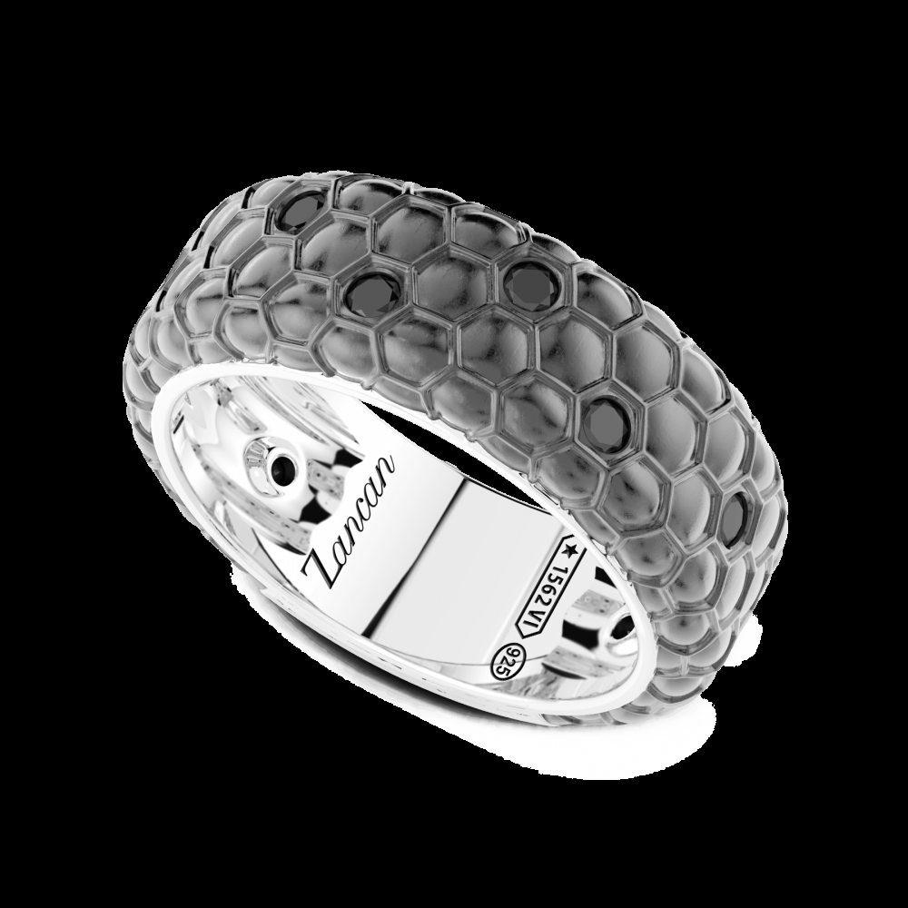 Zancan Anello a fascia Zancan in argento Saldi