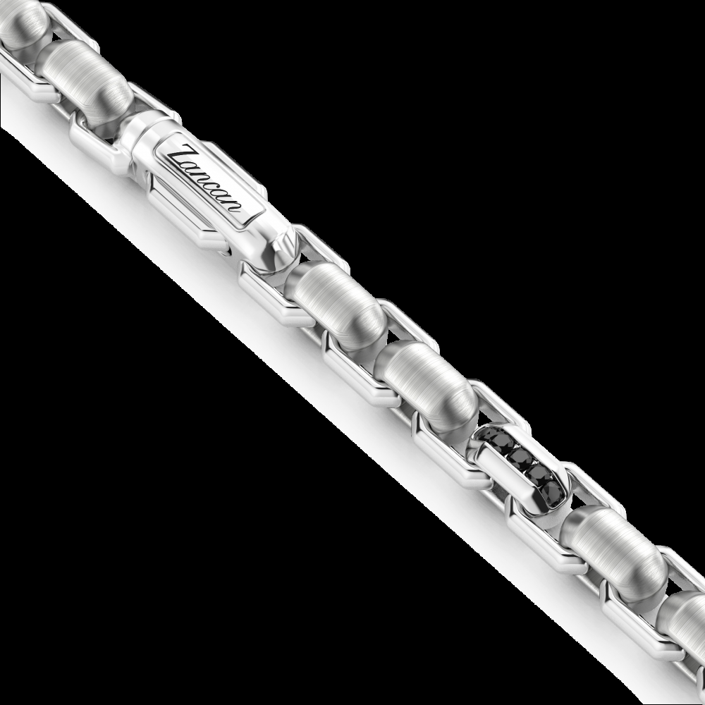 Zancan Collana Zancan solo maglia in argento Vendita Calda