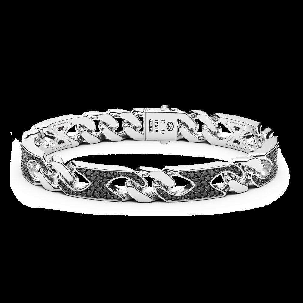 Zancan Bracciale grumette Zancan in argento con pietre Shopping online