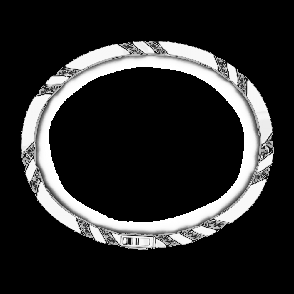 Zancan Bracciale grumette Zancan in argento con pietre Shopping online