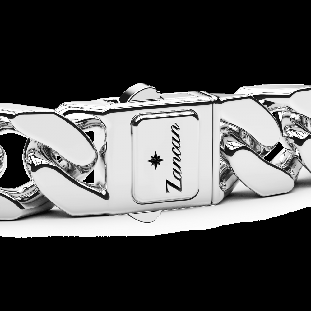 Zancan Bracciale grumette Zancan in argento con pietre Shopping online