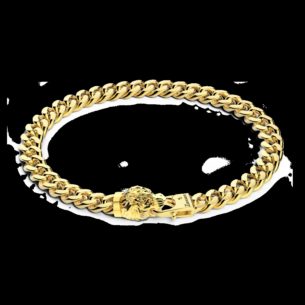 Zancan Bracciale a grumetta Zancan in argento con chiusura a testa di tigre