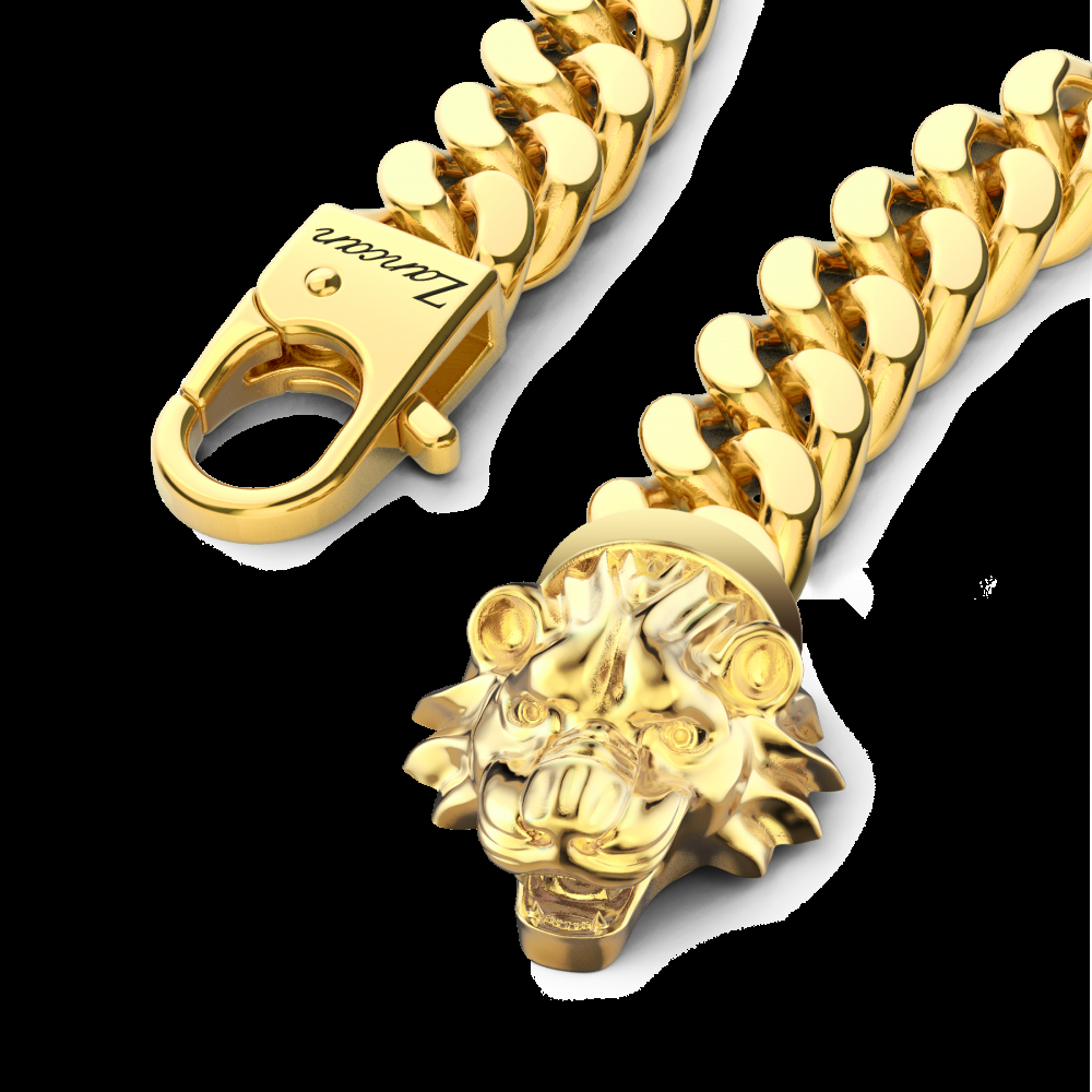 Zancan Bracciale a grumetta Zancan in argento con chiusura a testa di leone Acquista Ora