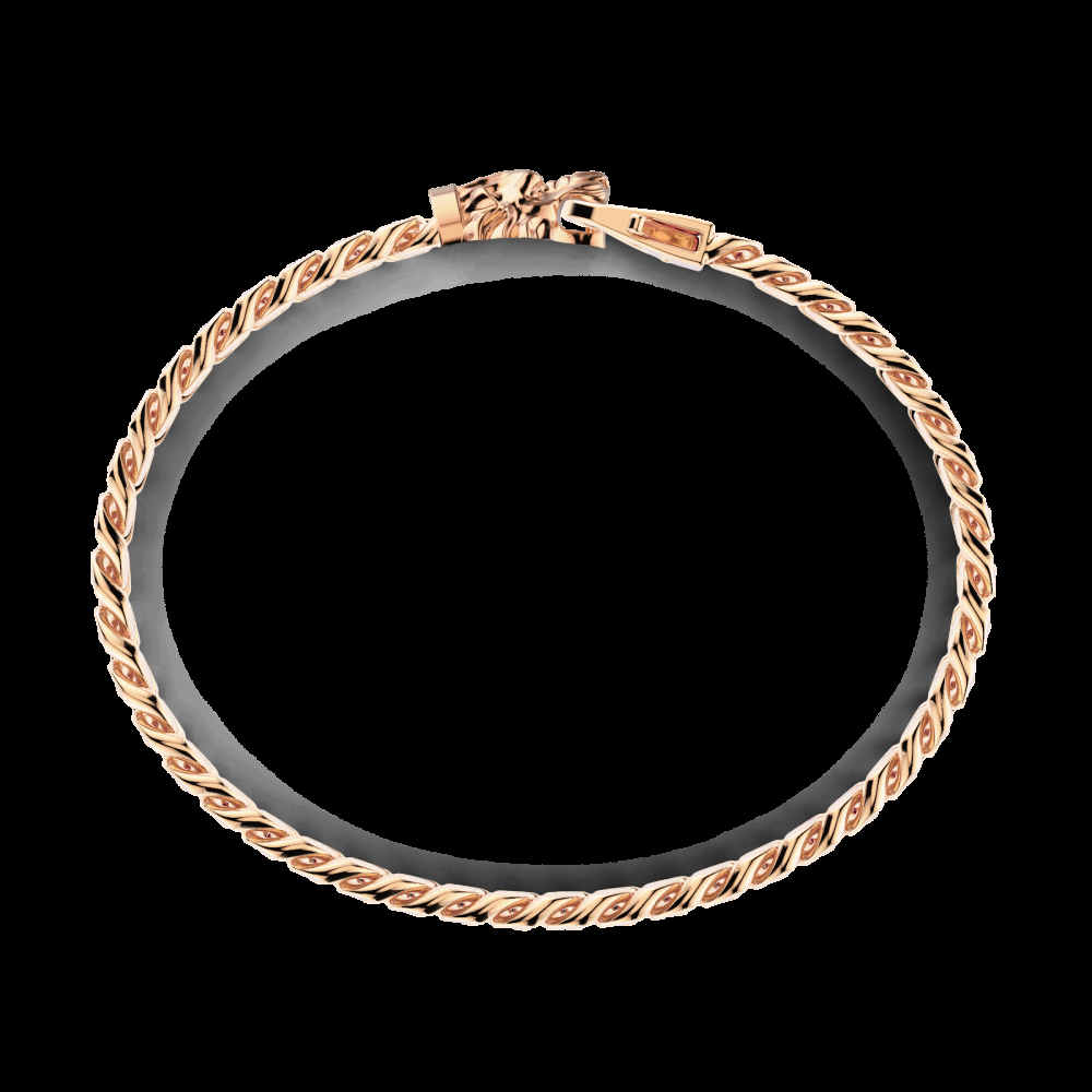 Zancan Bracciale a grumetta Zancan in argento con chiusura a testa di leone Promozione Limitata