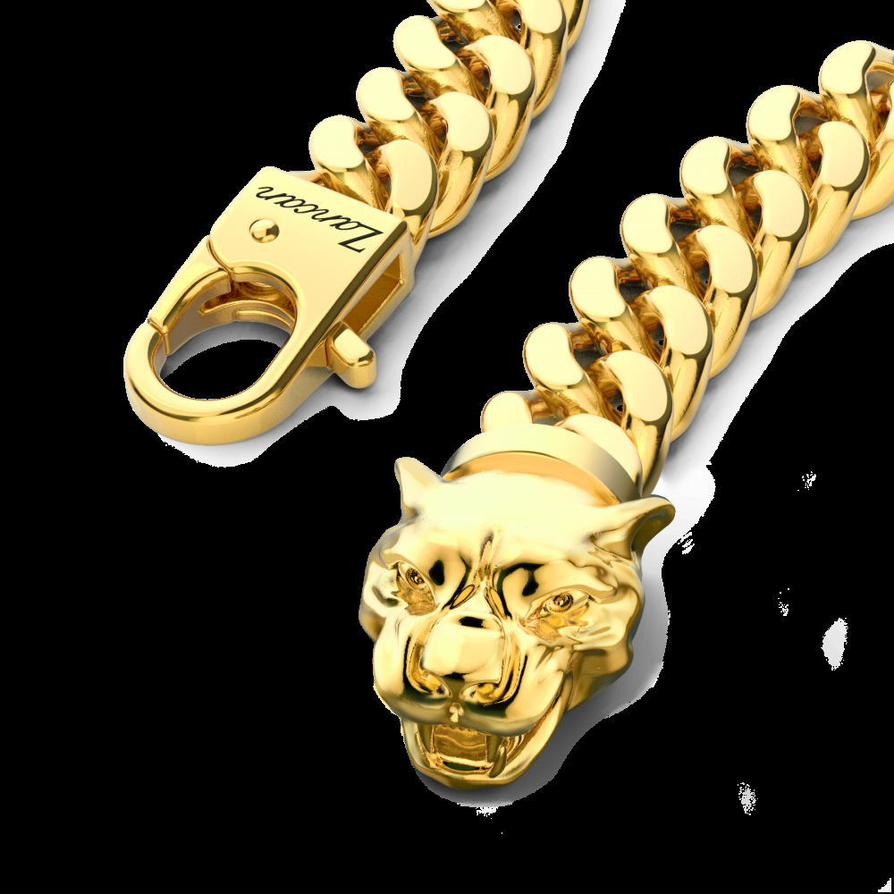 Zancan Bracciale a grumetta Zancan in argento con chiusura a testa di pantera Shopping Online