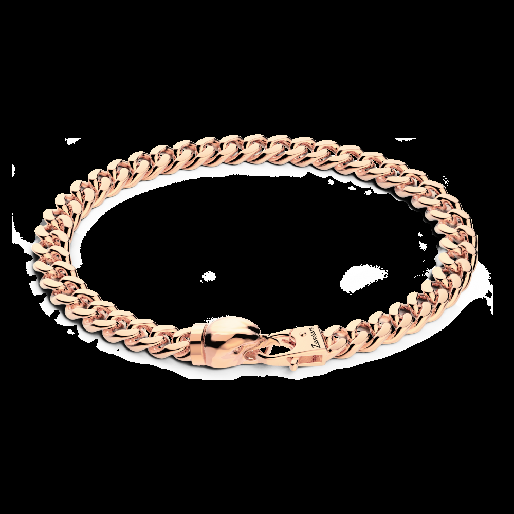 Zancan Bracciale a grumetta Zancan in argento con chiusura a testa d'aquila
