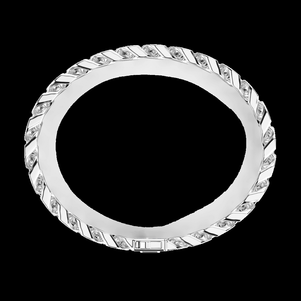 Zancan Bracciale a grumette Zanca in argento con smalto nero Hotsell