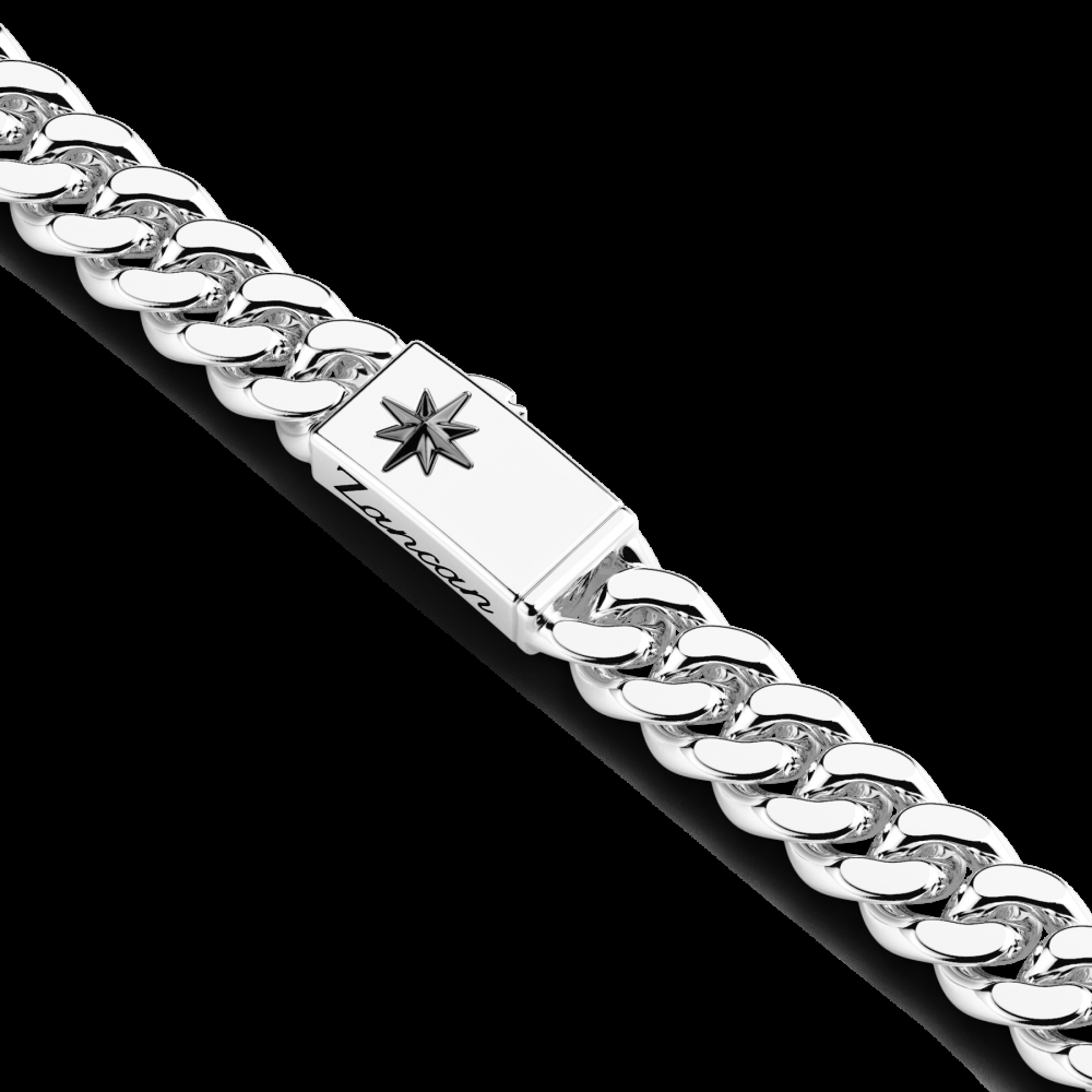 Zancan Collana a grumette Zanca in argento Nuova