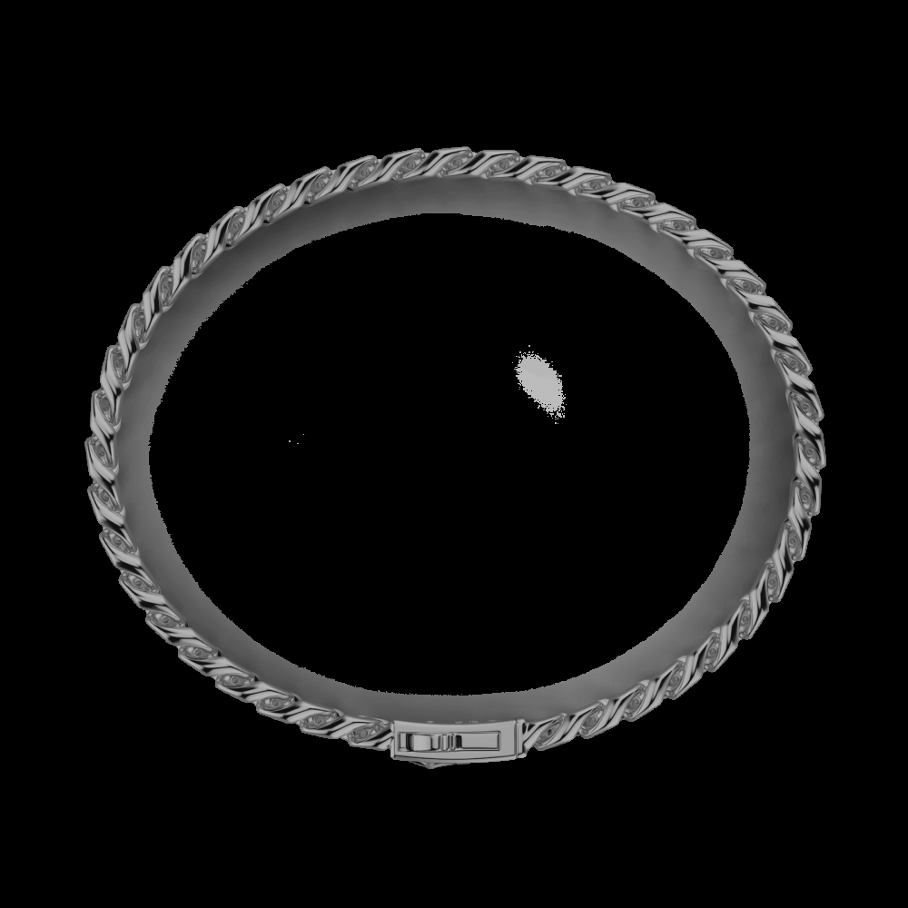 Zancan Bracciale a grumette Zanca in argento Vendite stagionali