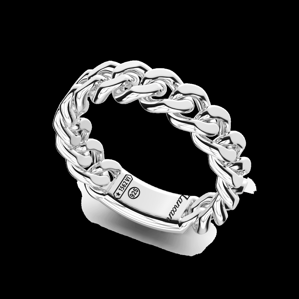 Zancan Anello a grumette Zanca in argento Offerta San Valentino