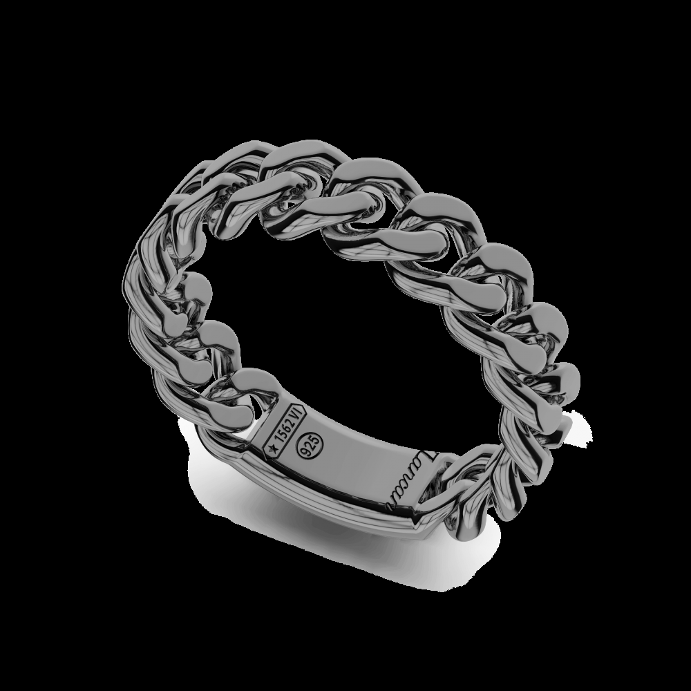 Zancan Anello a grumette Zanca in argento Offerta Anniversario