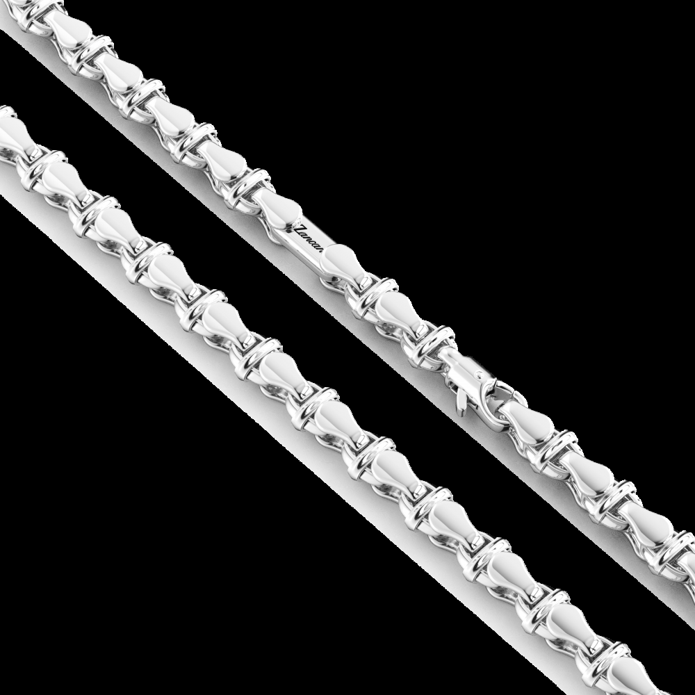 Zancan Collana Zancan solo maglia in argento Grandi sconti