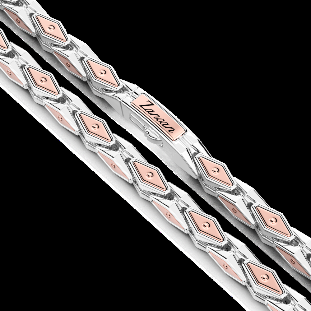 Zancan Collana Zancan in oro rosa 18k e argento Latest stili