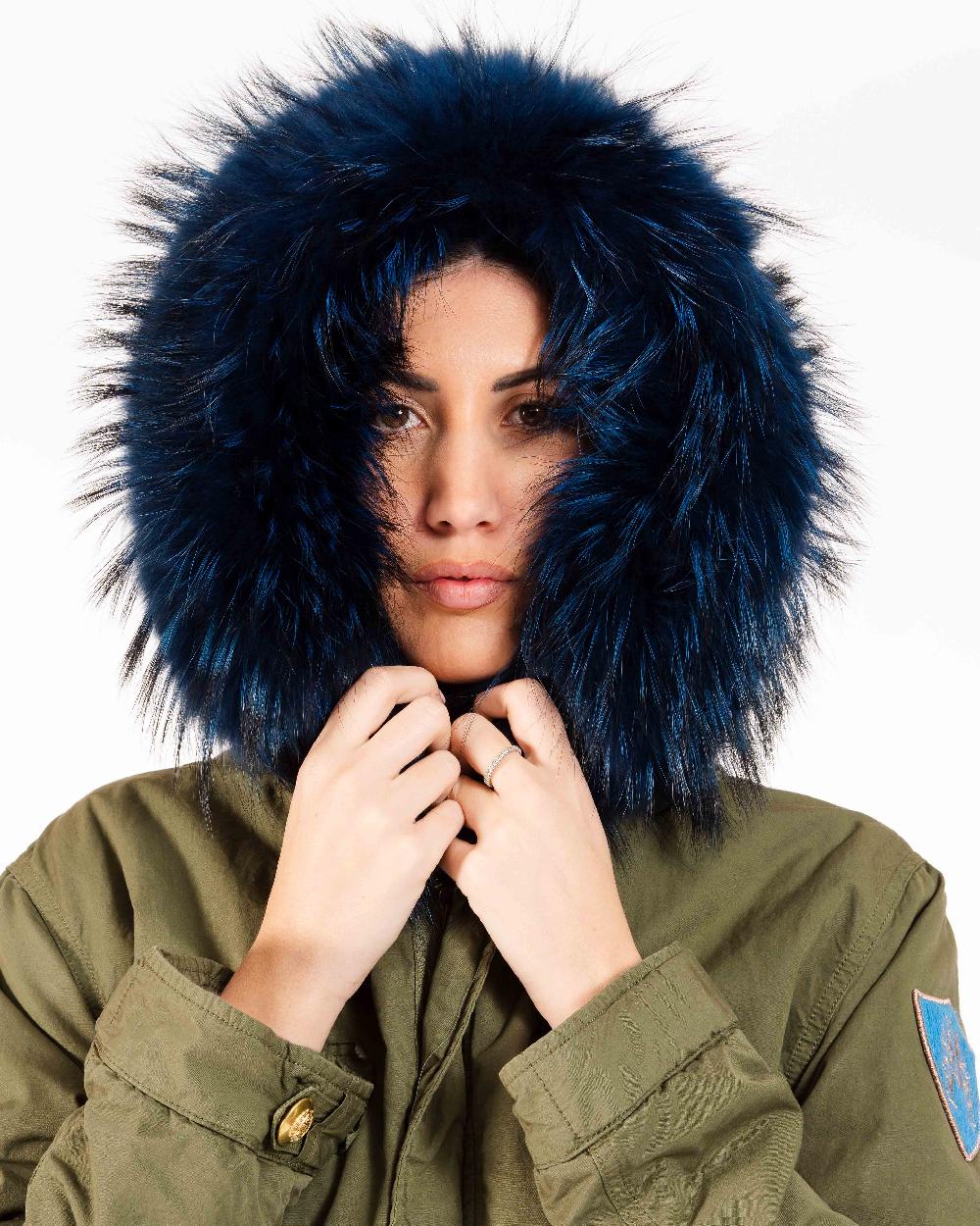 Alessandra chamonix AMANDINE MILITARY NAVY / PARKA Offerta