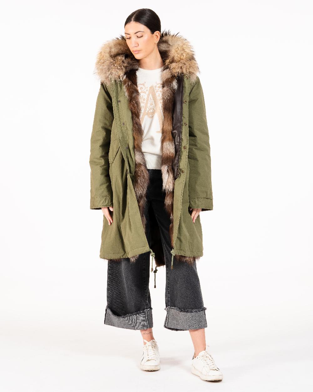 Alessandra chamonix CAMILLE MILITARY BEIGE / PARKA Economico