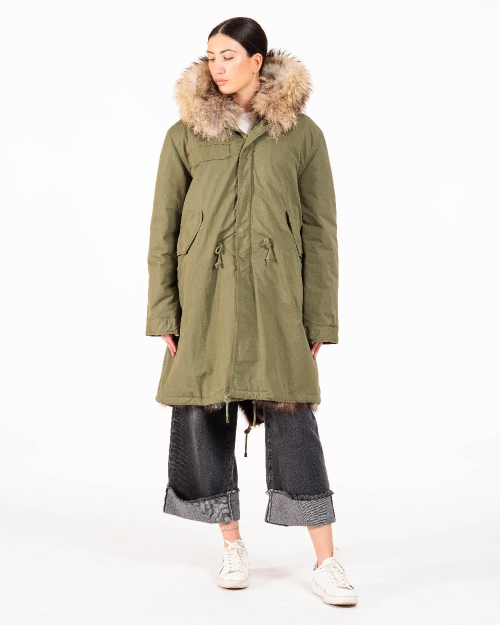Alessandra chamonix CAMILLE MILITARY BEIGE / PARKA Economico