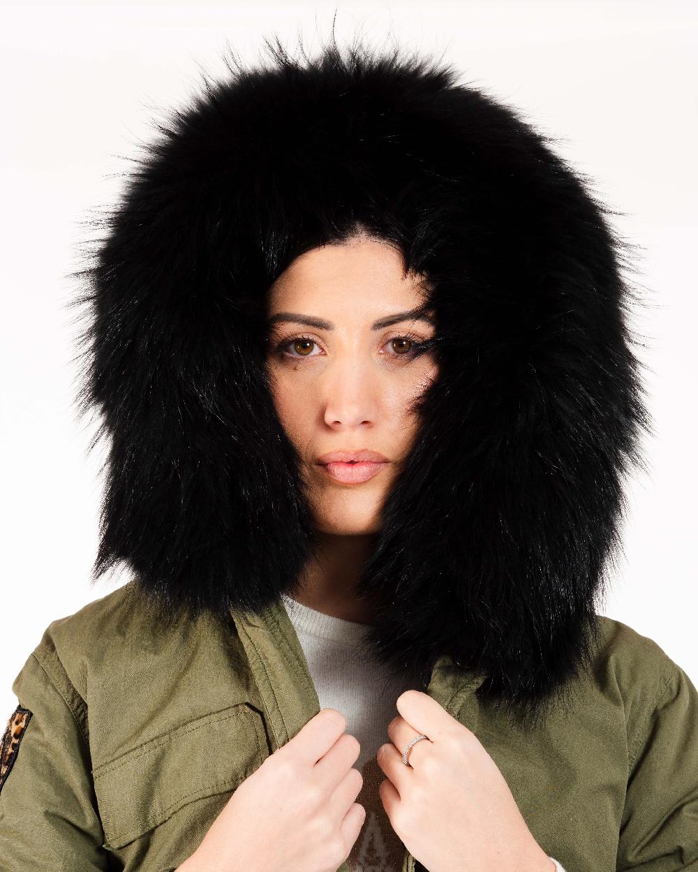 Alessandra chamonix CAMILLE MILITARY BLACK / PARKA Online