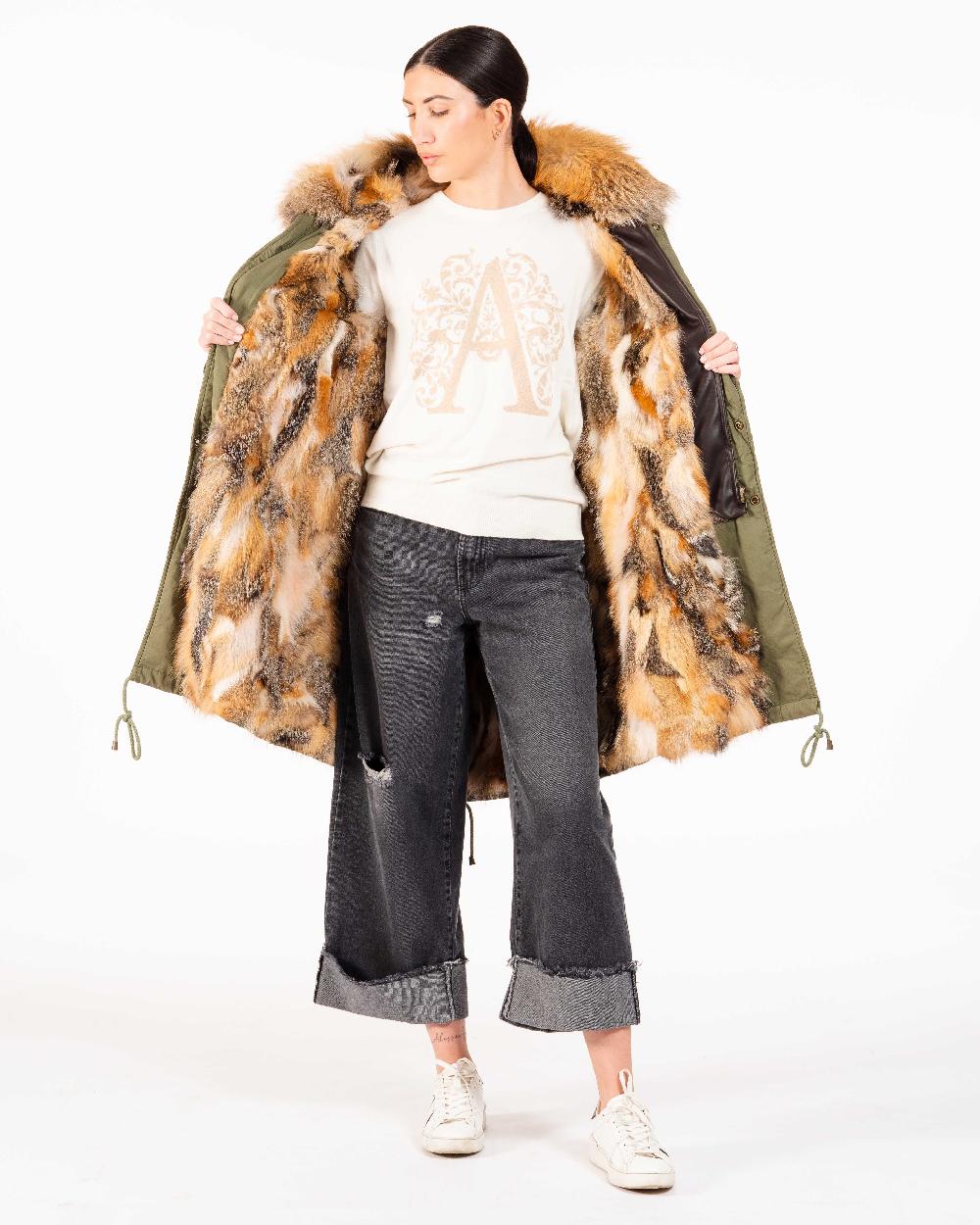 Alessandra chamonix CAMILLE MILITARY BEIGE / PARKA Outlet