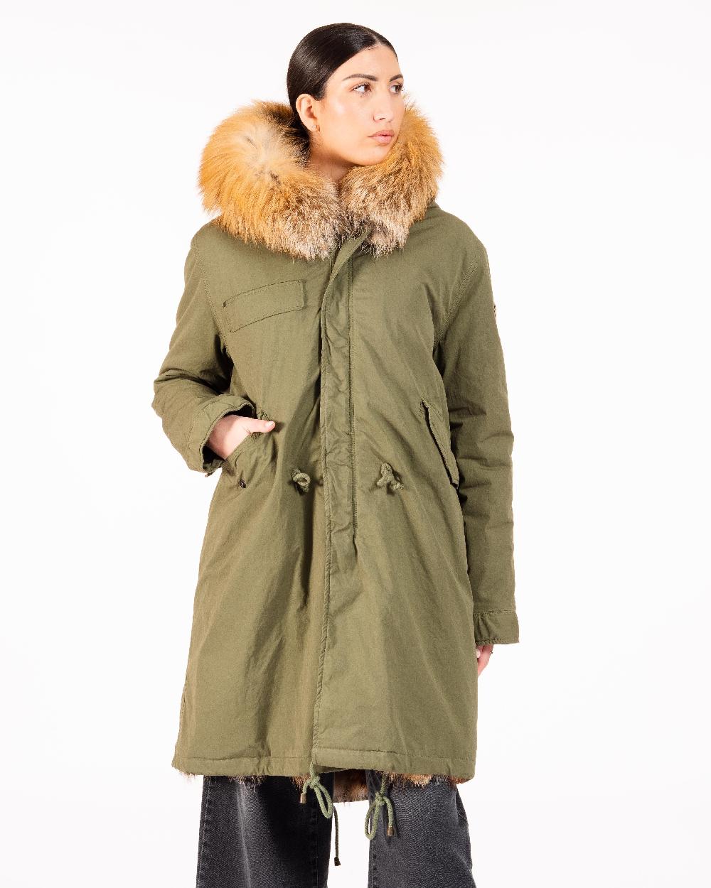 Alessandra chamonix CAMILLE MILITARY BEIGE / PARKA Outlet