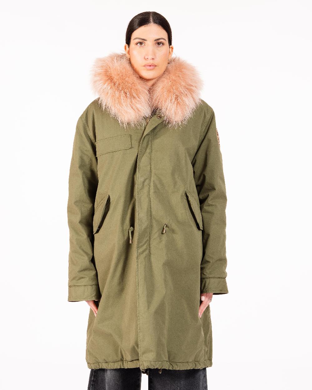 Alessandra chamonix AMANDINE MILITARY PINK / PARKA Saldi