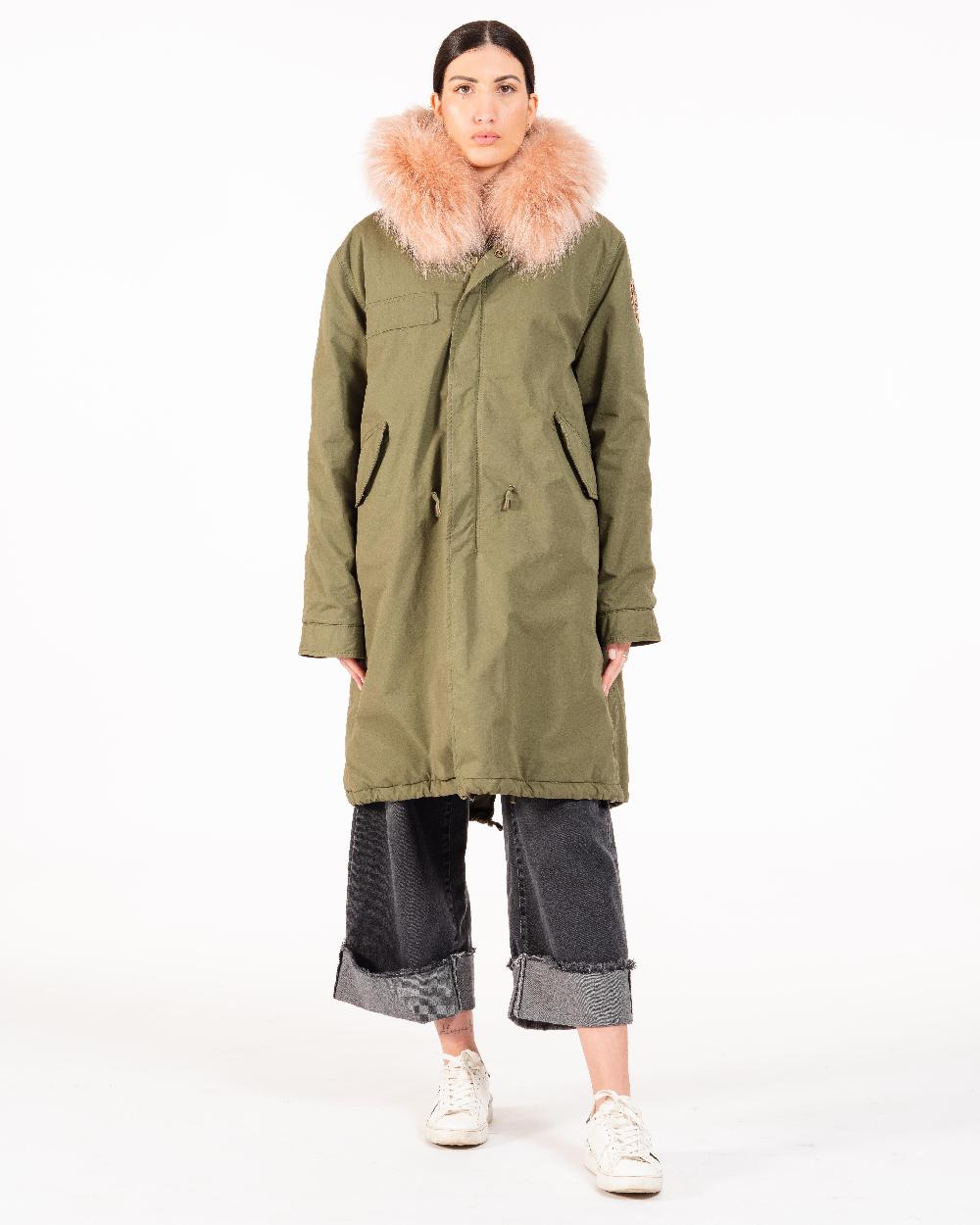 Alessandra chamonix AMANDINE MILITARY PINK / PARKA Saldi