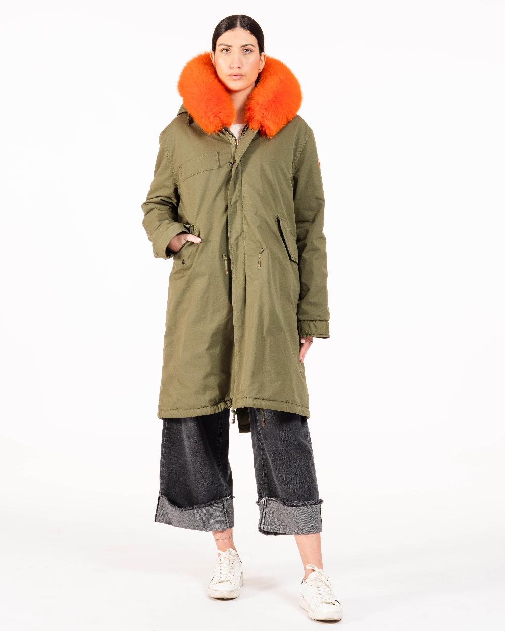 Alessandra chamonix AMANDINE MILITARY ORANGE / PARKA Offerte