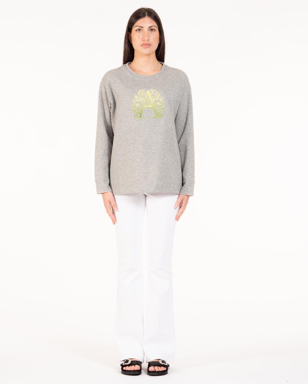 Alessandra chamonix FLORA GRIGIO - VERDE/ FELPA Qualità Garantita