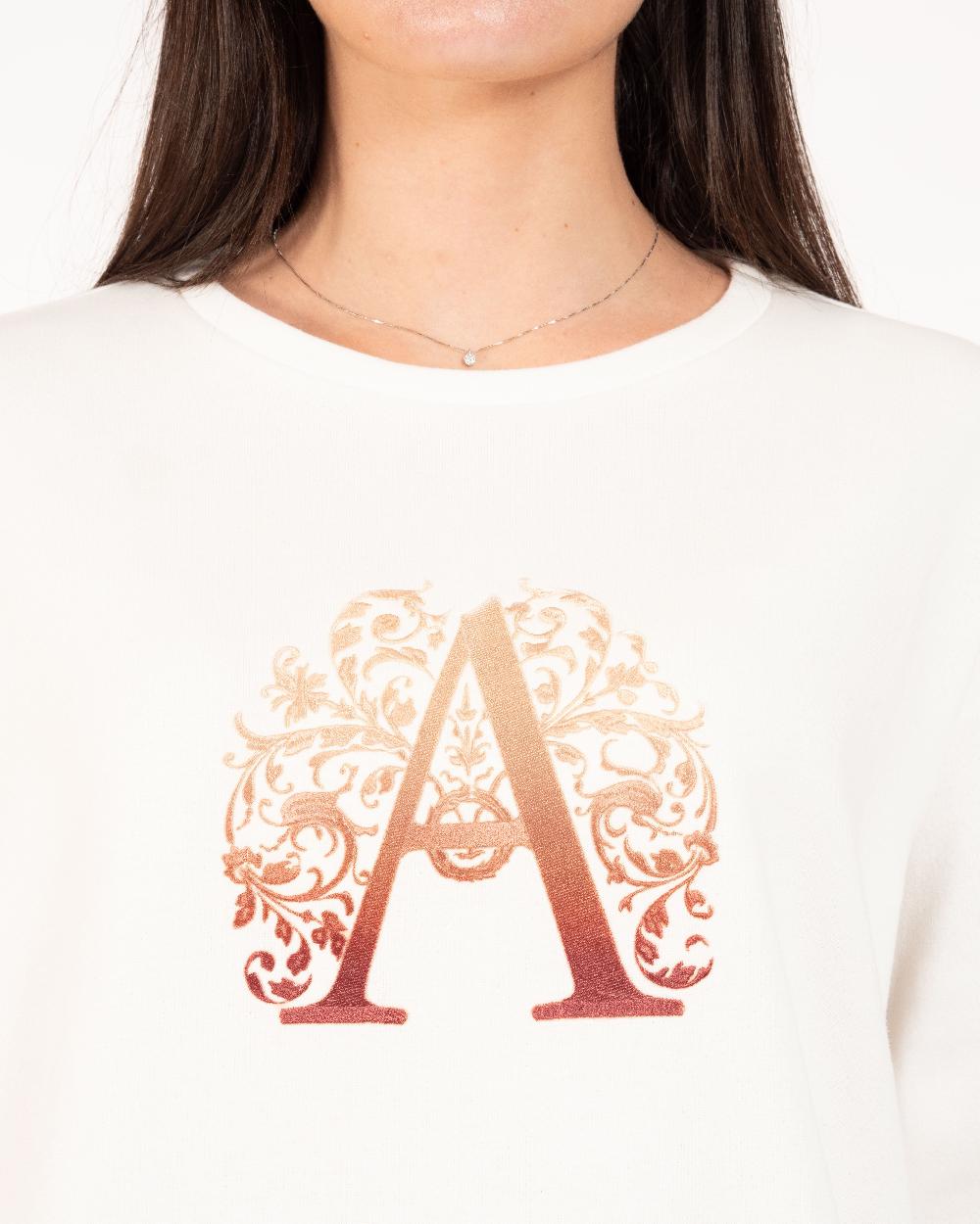 Alessandra chamonix FLORA BIANCO - BEIGE/ FELPA Consegna Veloce
