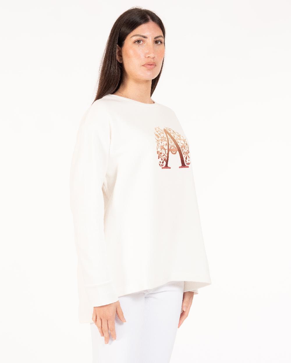 Alessandra chamonix FLORA BIANCO - BEIGE/ FELPA Consegna Veloce