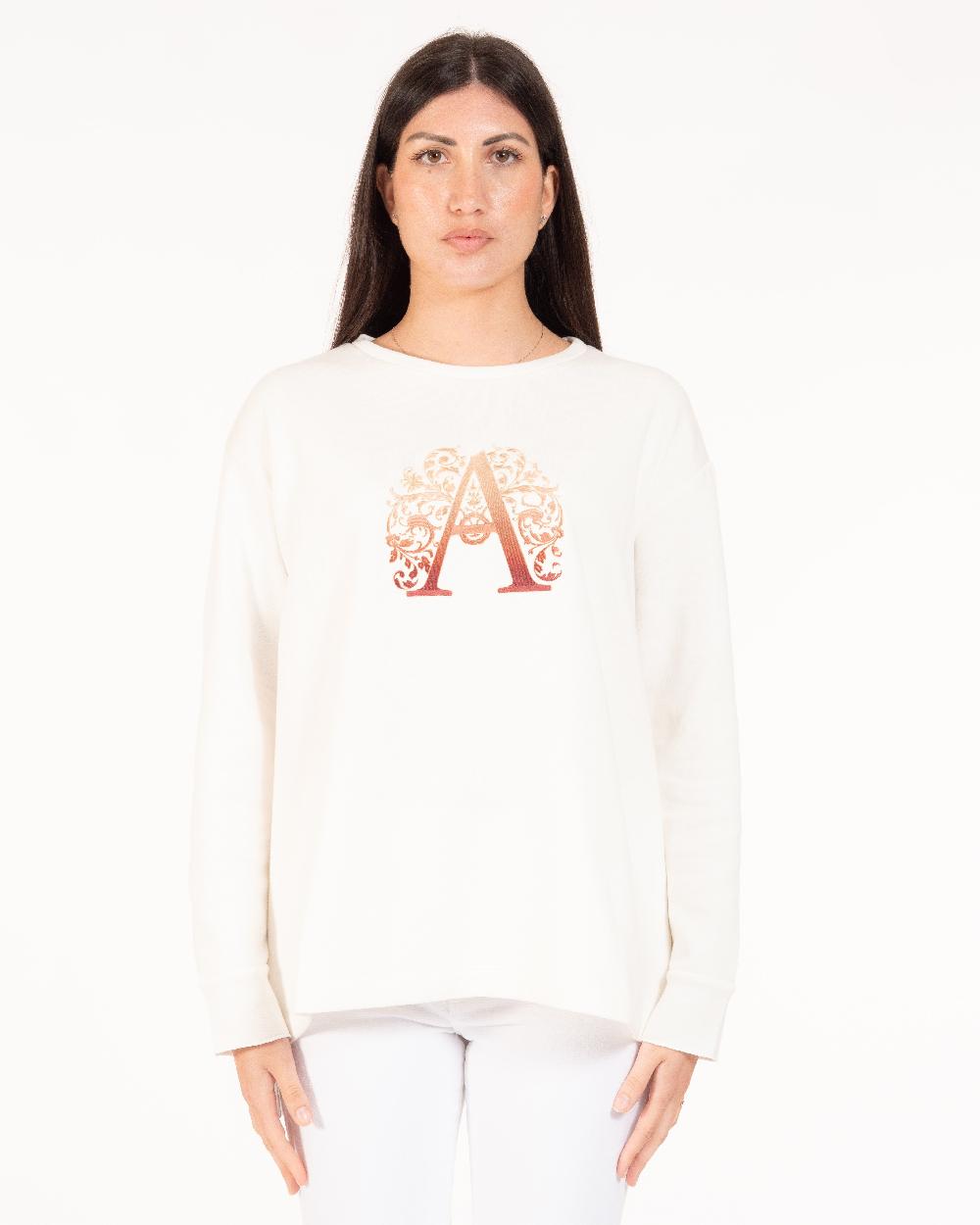 Alessandra chamonix FLORA BIANCO - BEIGE/ FELPA Consegna Veloce